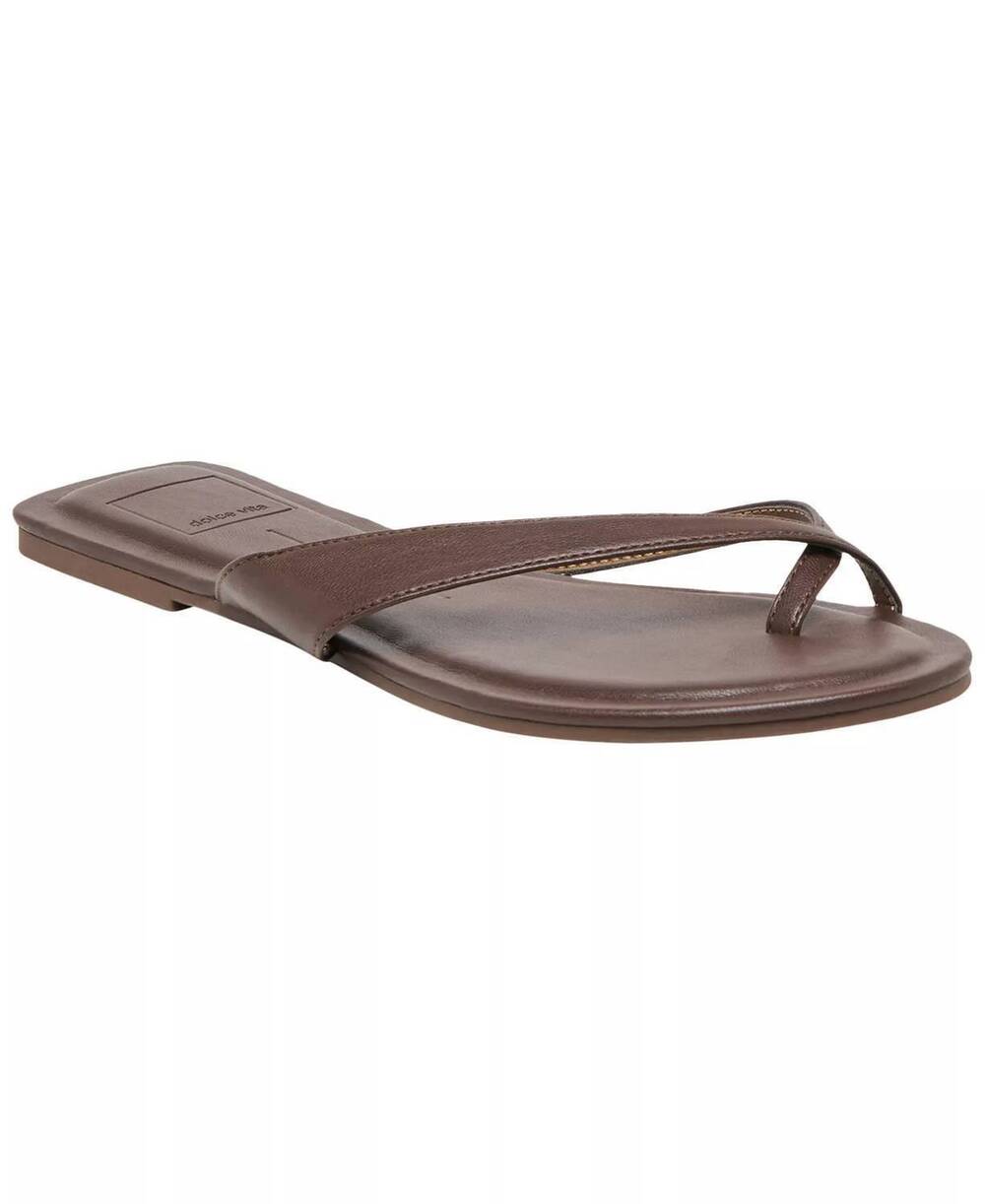 NEW DOLCE VITA women's lenex sandal in dark chocolate stella